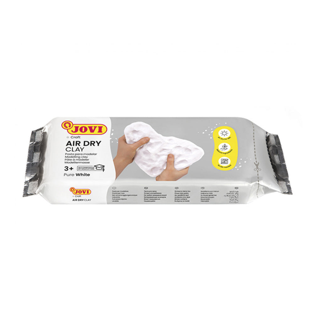 Jovi Air Dry Modelling Clay - White Clay - Various Sizes
