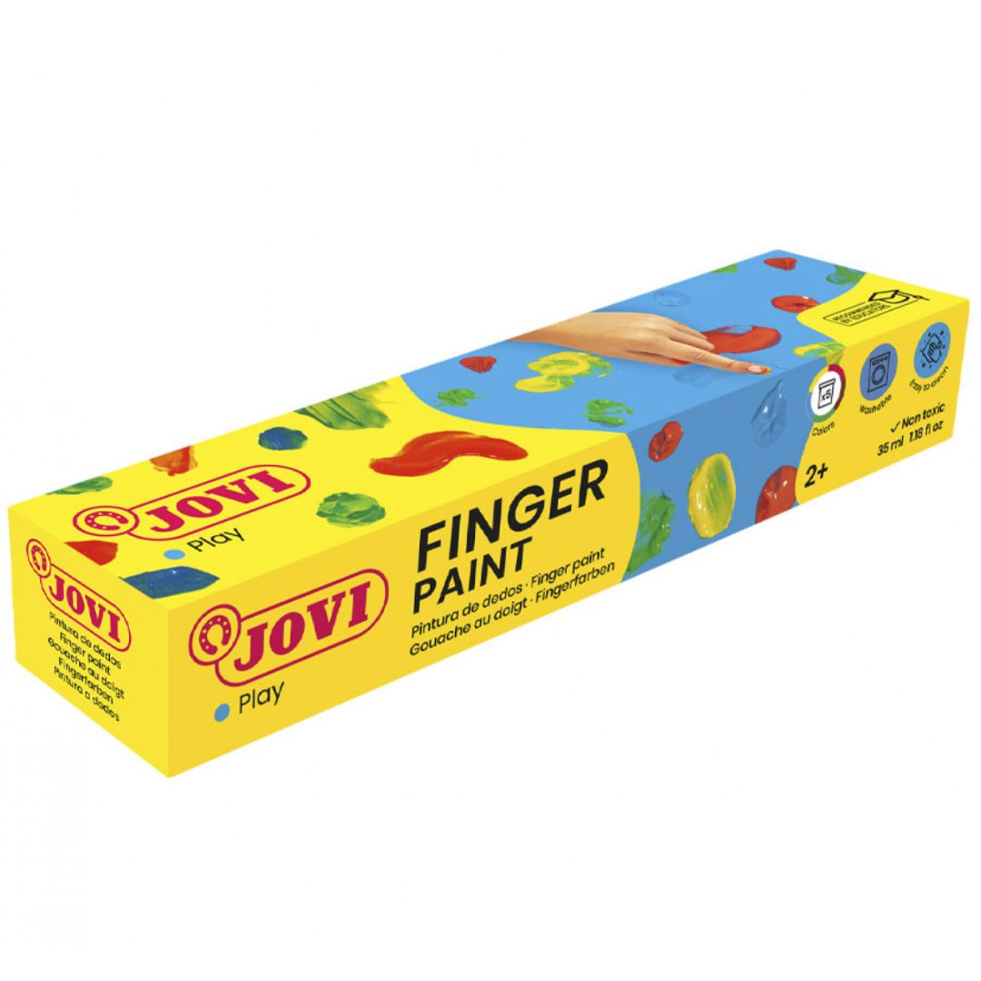 Jovi Play Finger Paint 35ml A Set Of 5pcs