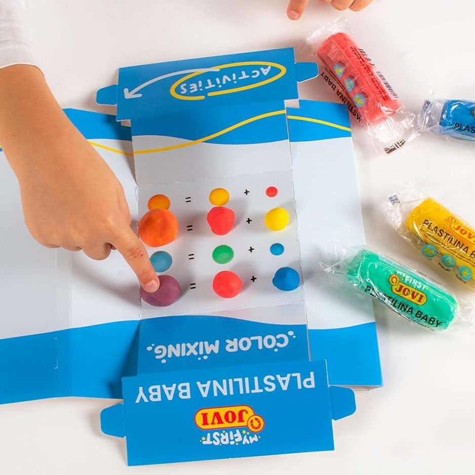 Jovi My First Plastilina Baby & Rolling Pins Modelling Kit 12m+