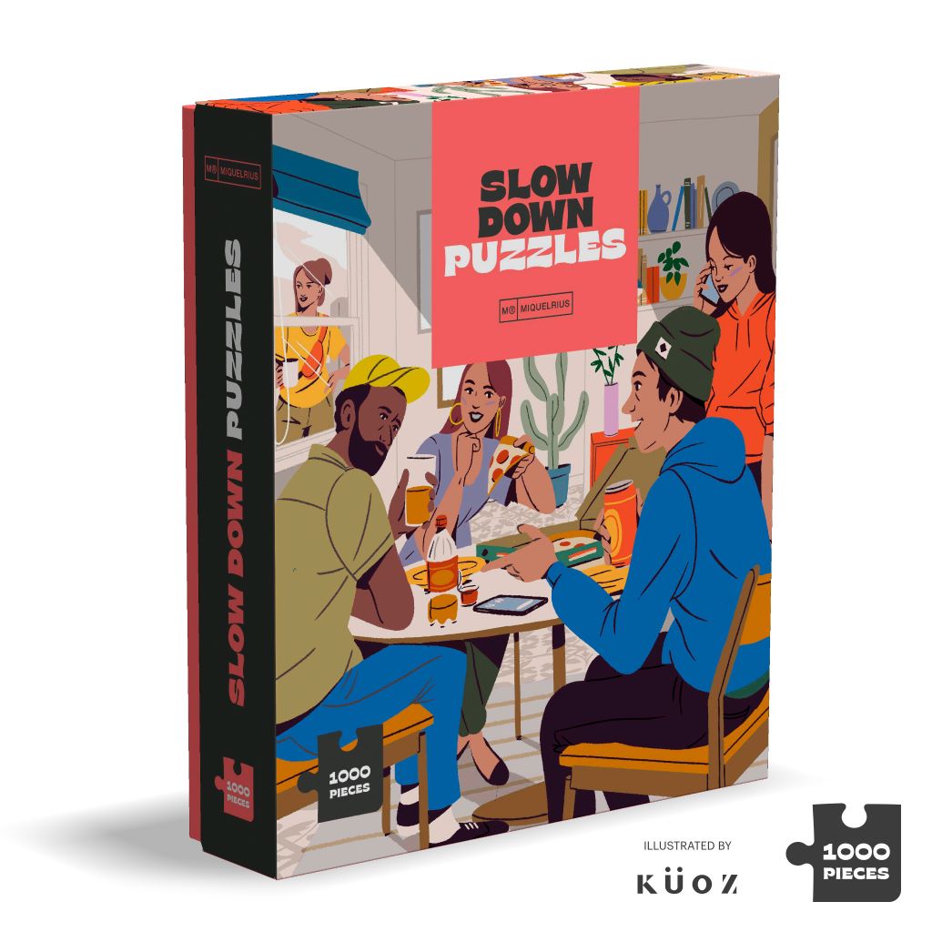 Miquelrius Slow Down Puzzles - Friends 50 x 70cm x 1000pcs