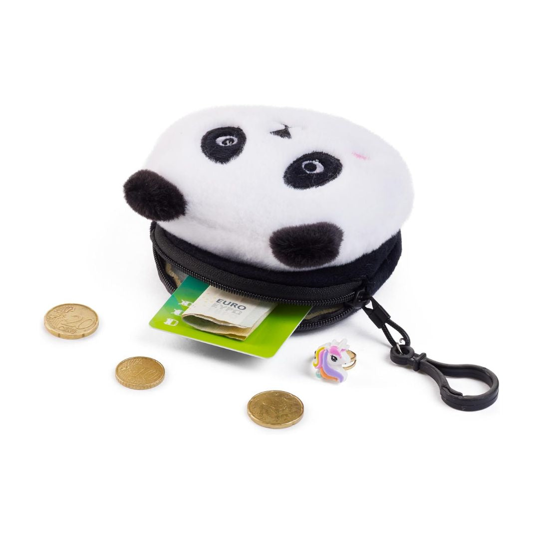 Miquelrius Back2Fun Fluffy Friends Wallet - Panda