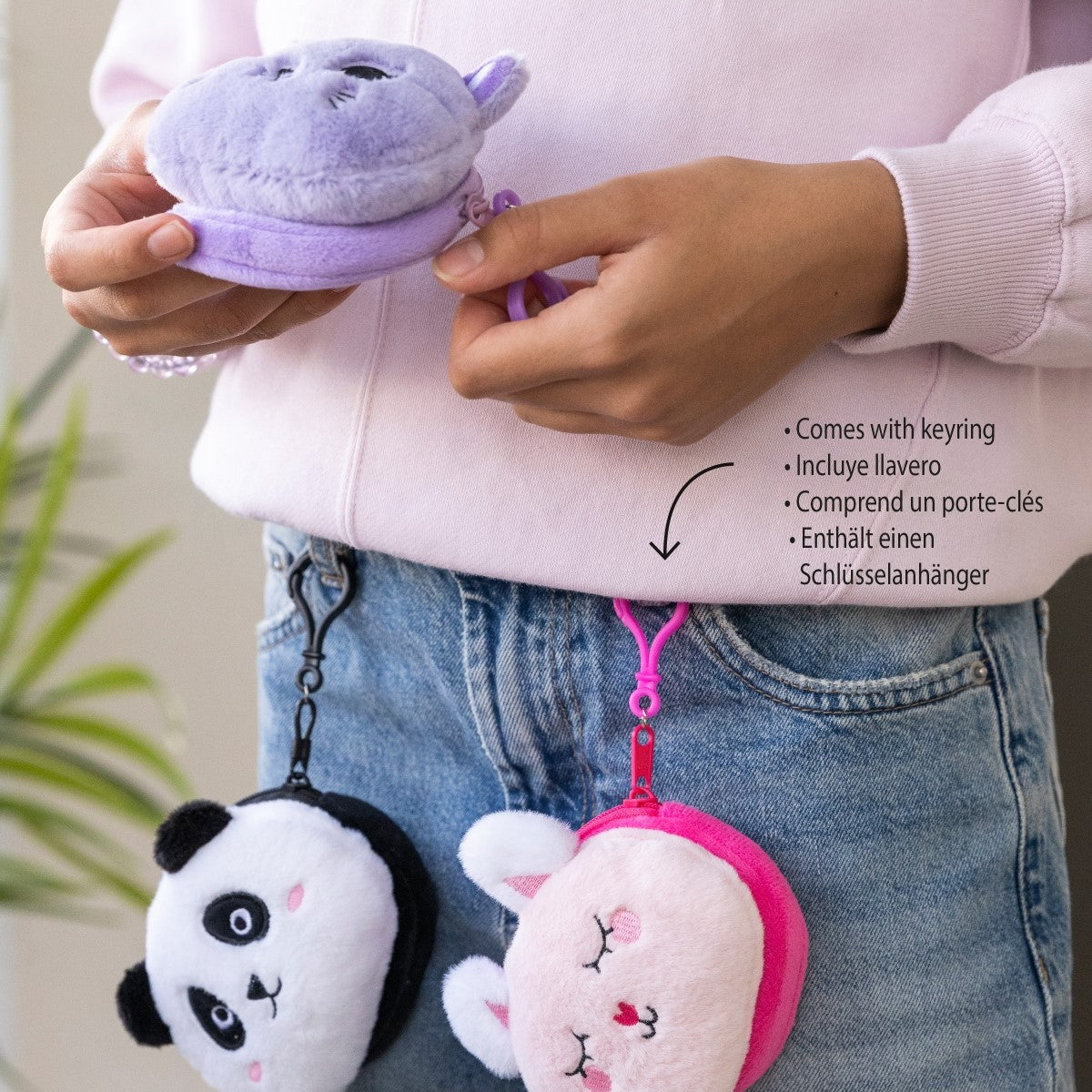 Miquelrius Back2Fun Fluffy Friends Wallet - Panda