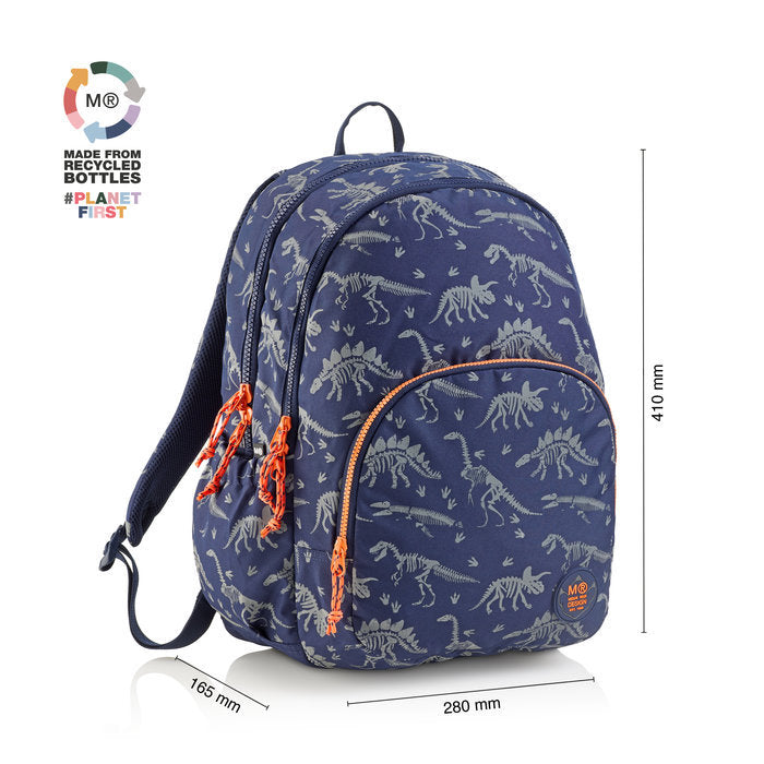 Miquelrius Backpack 27L 41 x 28 x 16.5cm - Dino World Glow In The Dark