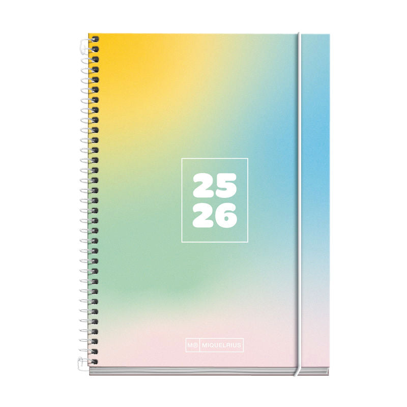 A6 Miquelrius Scholastic Diary Day Per Page 2025/26 - Year