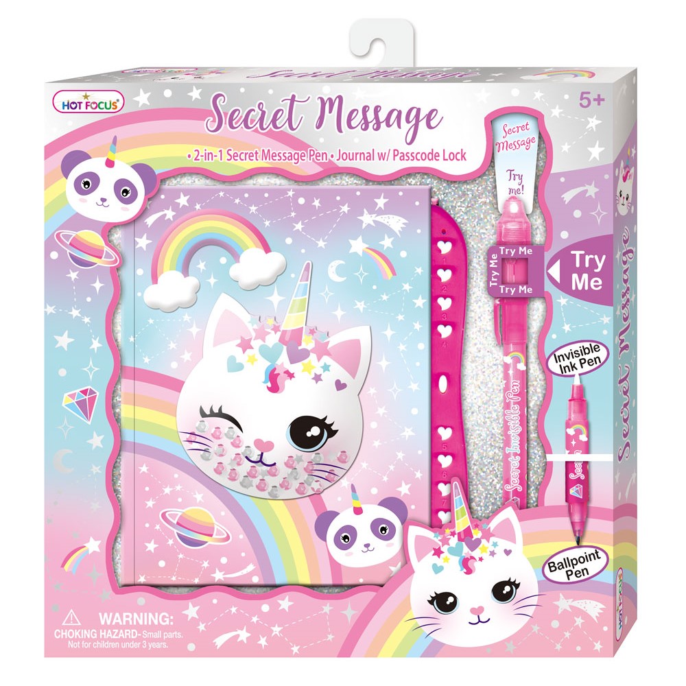 Hot Focus Secret Message - Unicat / Caticorn