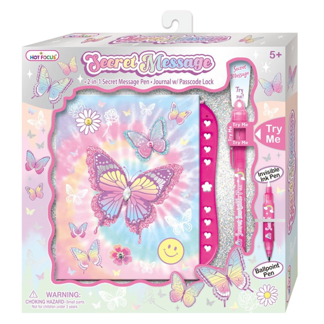 Hot Focus Secret Message - Butterfly