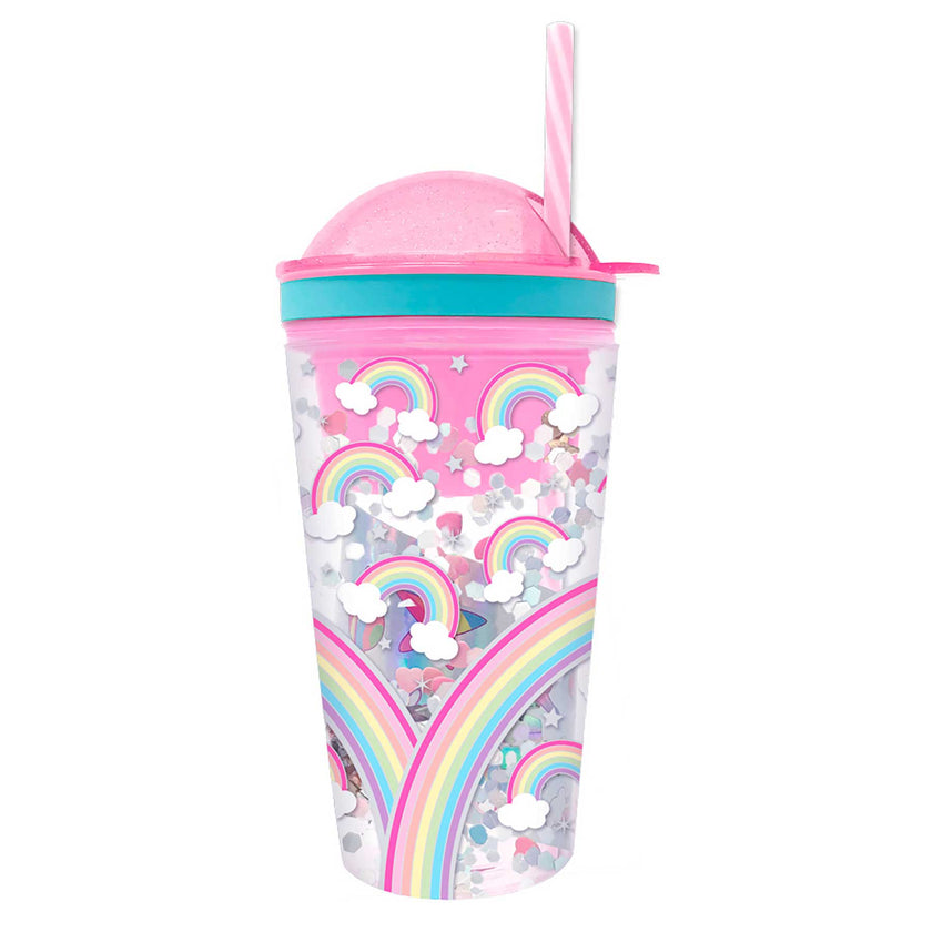 Hot Focus Snack N' Drink Tumbler - Rainbow