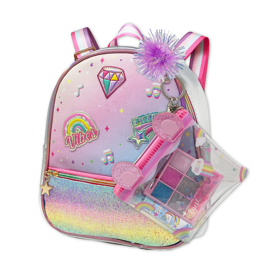 Hot Focus Stylish Beauty Mini Backpack Rainbow