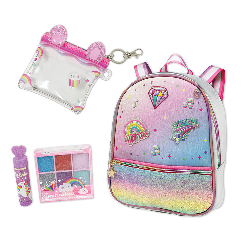Hot Focus Stylish Beauty Mini Backpack Rainbow