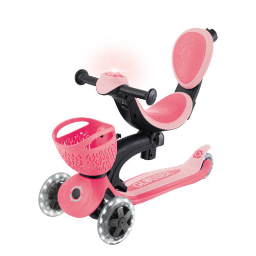 Globber Go•Up Baby Lights 360° - Pink