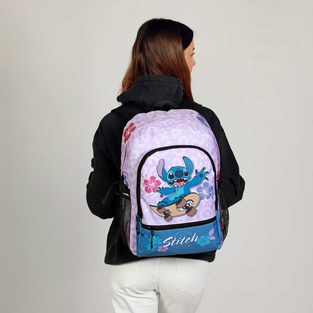 Disney Lilo And Stitch Backpack 44 x 31 x 18cm - Stitch Skate