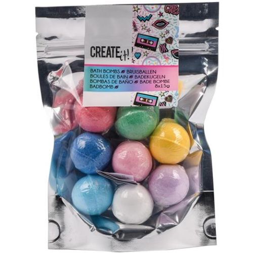 Create it! Beauty Bath Bombs 15g A Pack Of 8pcs