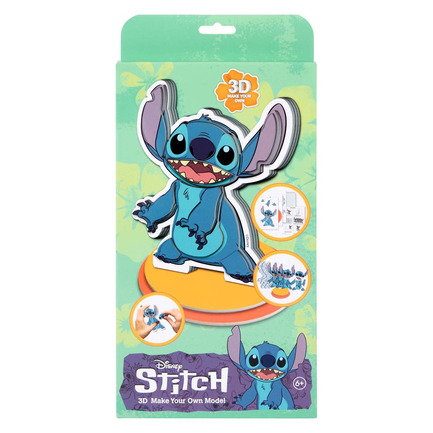 Disney 3D Make Your Own Model - Stitch