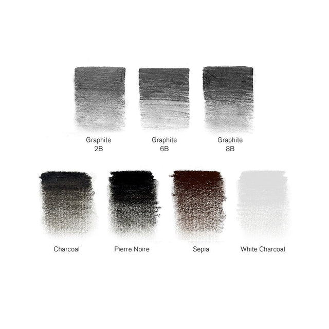 Winsor & Newton Sketching Pencil Set Of 10pcs