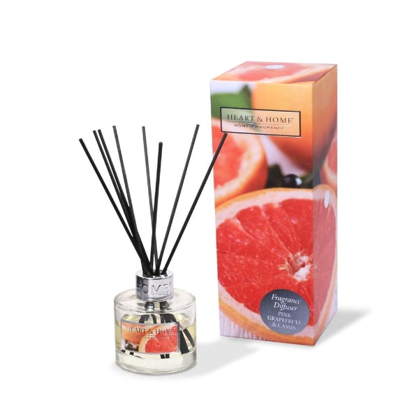 H&H Fragrance Diffuser 70ml - Pink Grapefruit & Cassis