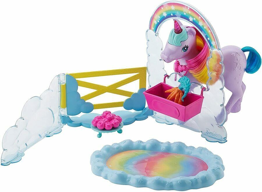 Barbie Rainbow Potty Unicorn Playset