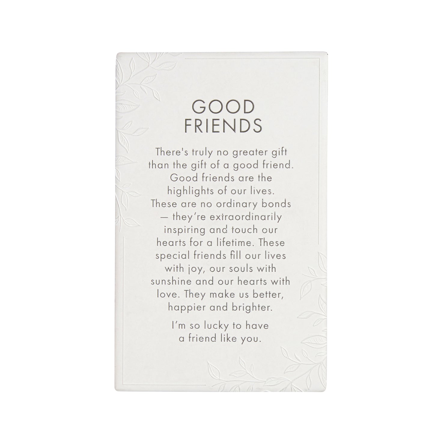 Splosh Ceramic Plaque Precious Quote 16 x 10cm - Good Friend