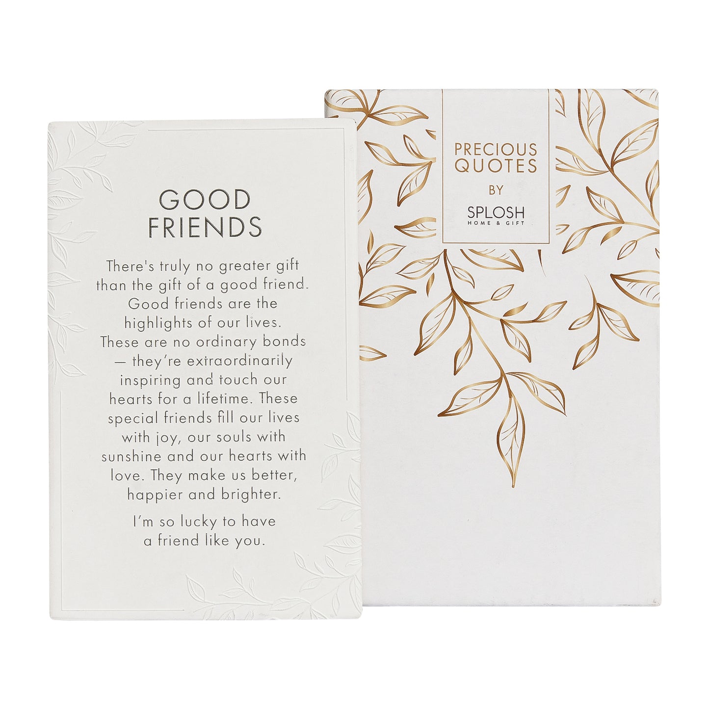 Splosh Ceramic Plaque Precious Quote 16 x 10cm - Good Friend
