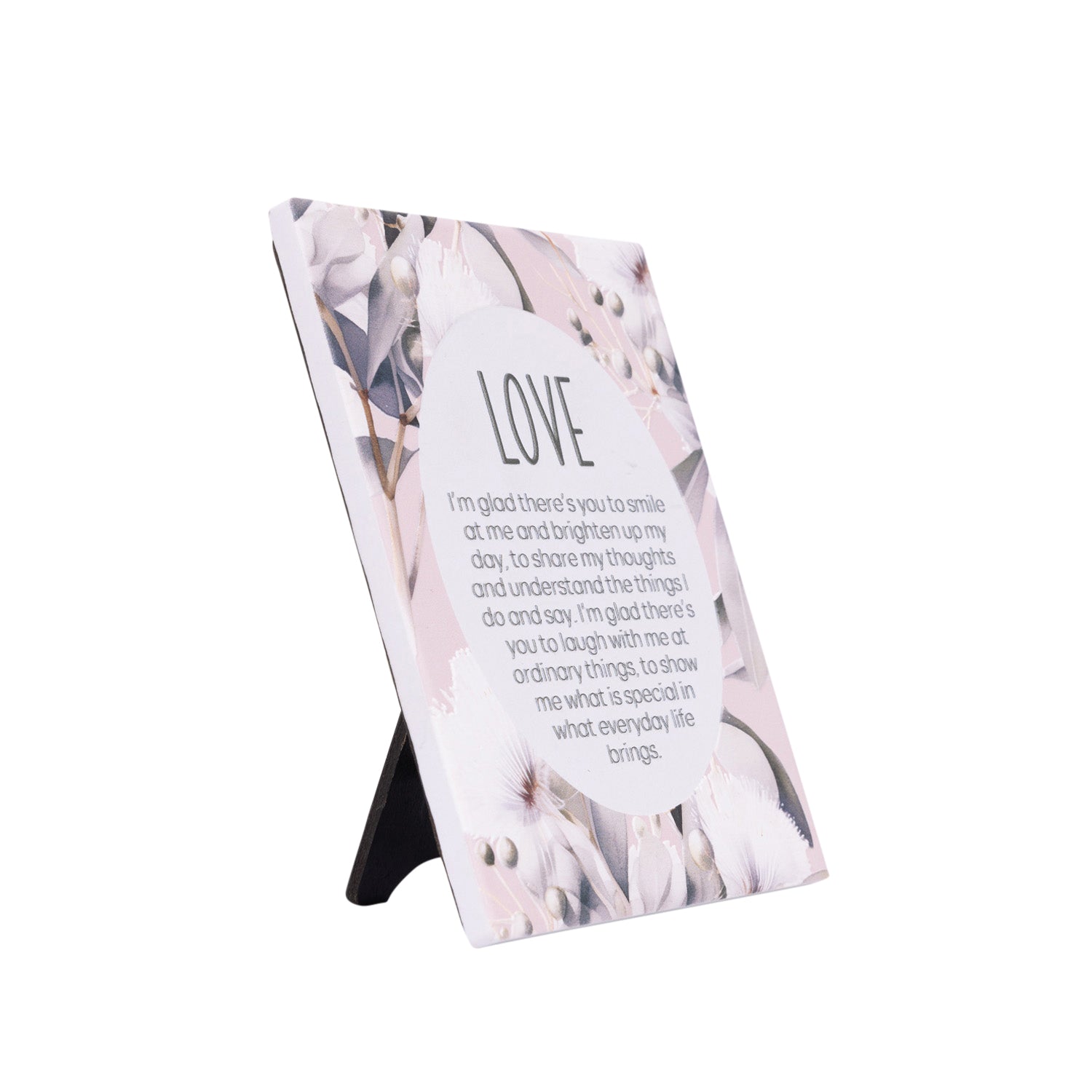 Splosh Ceramic Plaque Native Blooms 14 x 12cm - Love Verse