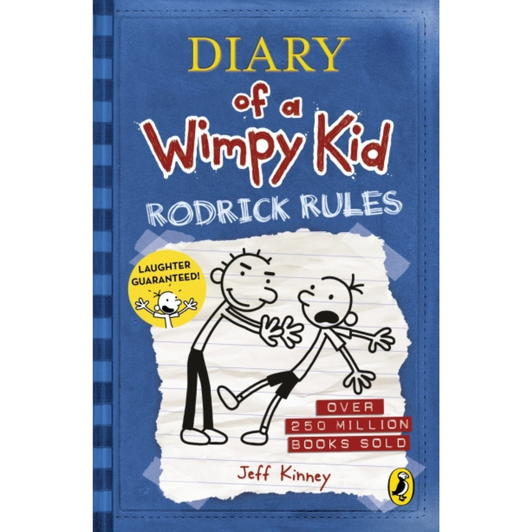 Jeff Kinney Diary Of A Wimpy Kid - Rodrick Rules - Book 2 - Paperback