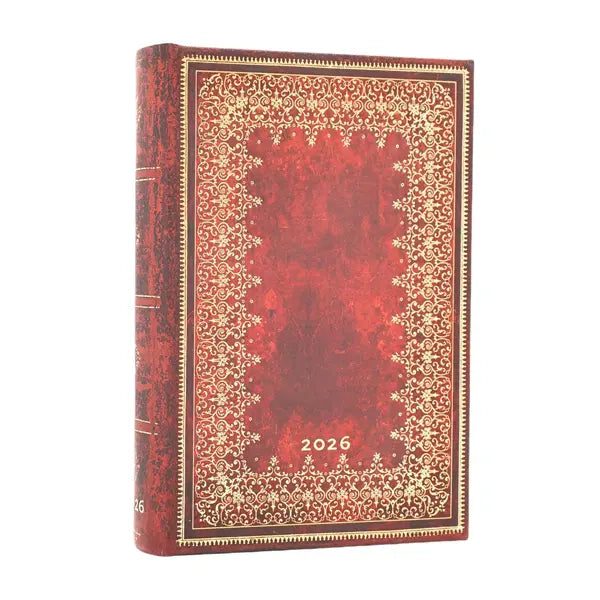 Paperblanks MINI - 12-Month Planner Day Per Page 2026 - 2026 Foiled