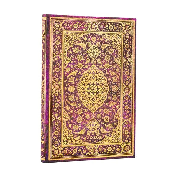 Paperblanks MINI - 12-Month Planner Week To View 2026 - 2026 The Orchard