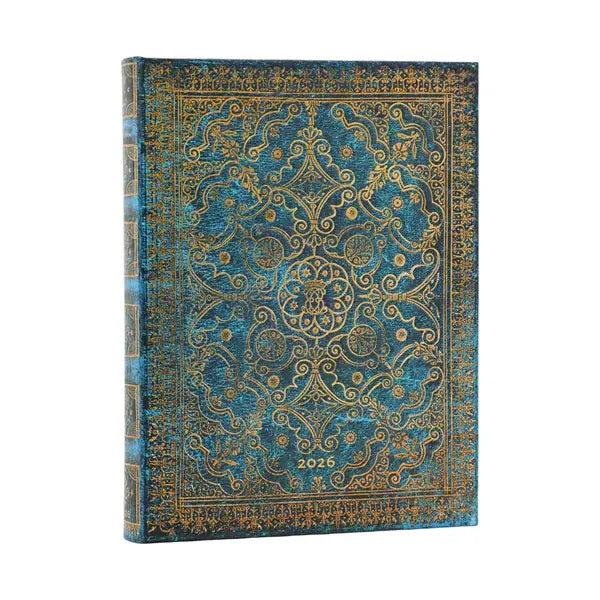 Paperblanks ULTRA - 12-Month Planner Day Per Page 2026 - 2026 Azure