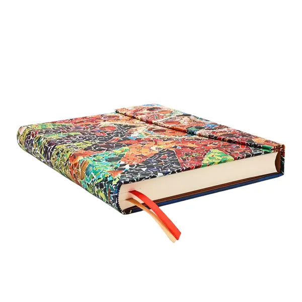 Paperblanks ULTRA - 12-Month Planner Day Per Page 2026 - 2026 Gaudi’s Sun