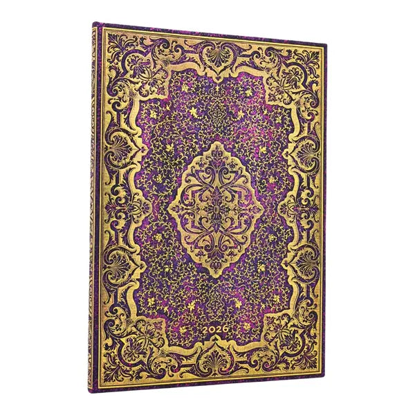 Paperblanks GRANDE - 12-Month Planner Week To View 2026 - 2026 Picaresque