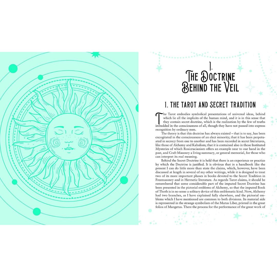 The Classic Rider Waite Smith Tarot Book & Card Deck