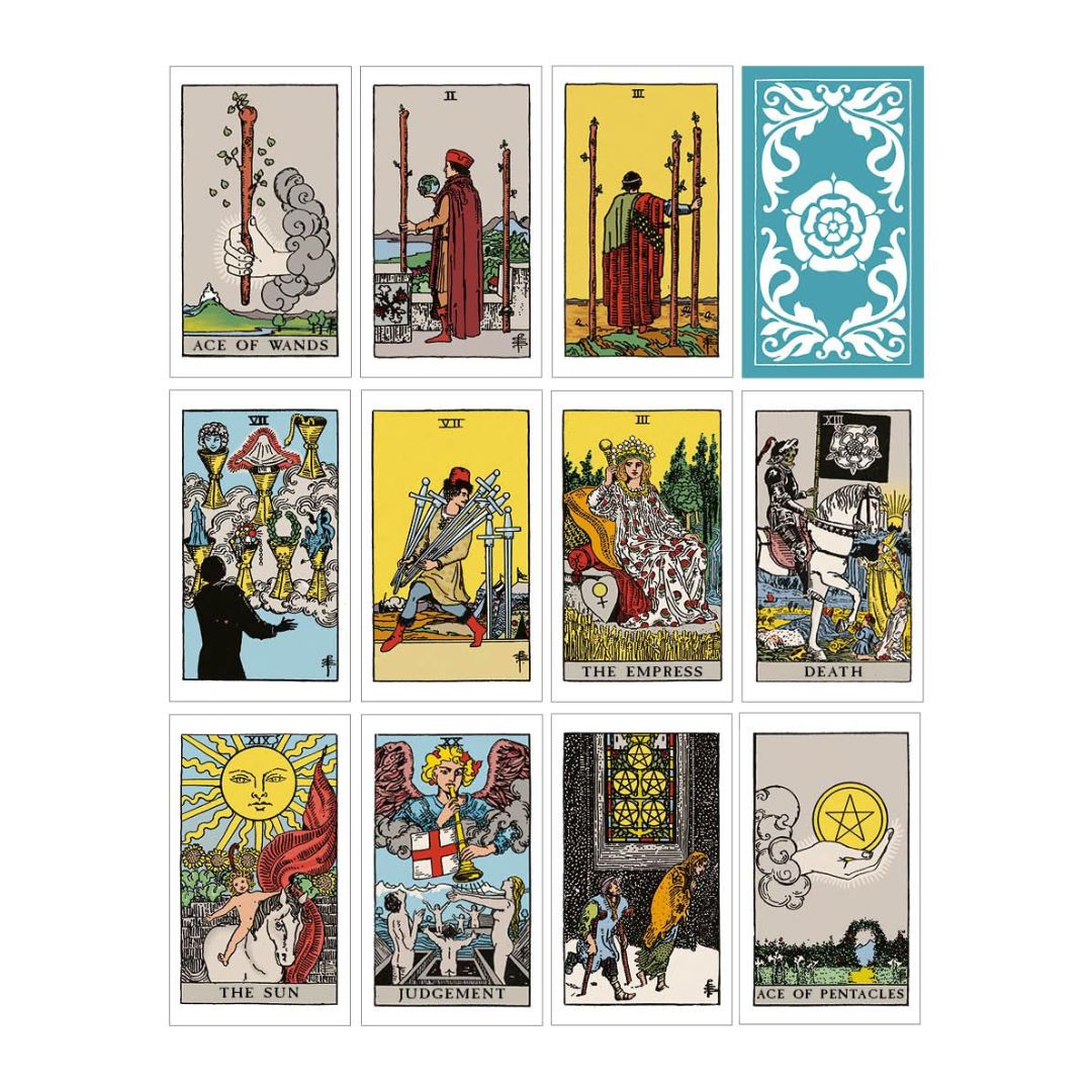 The Classic Rider Waite Smith Tarot Book & Card Deck