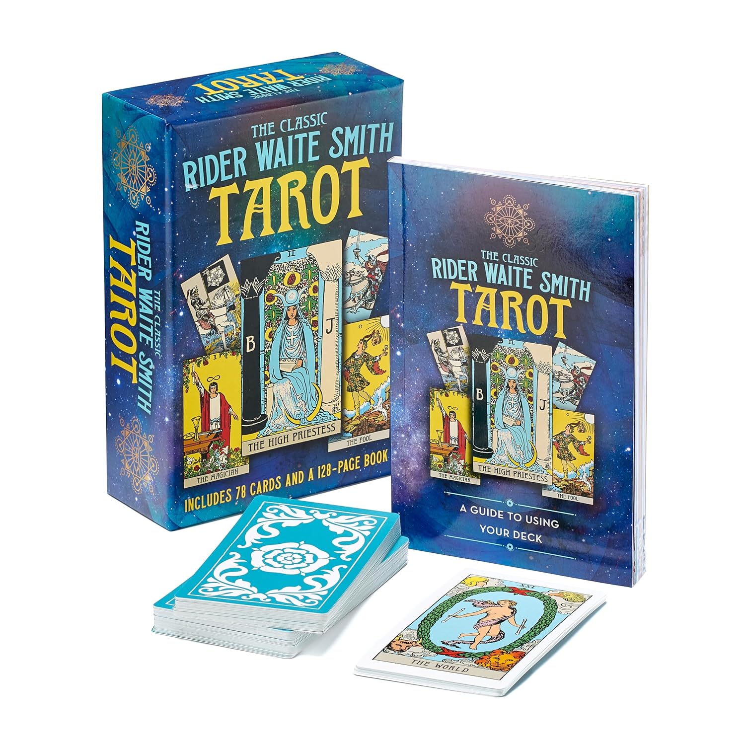The Classic Rider Waite Smith Tarot Book & Card Deck
