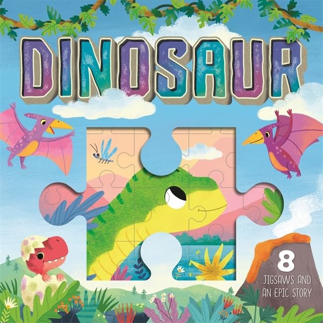 Dinosaur - Board Book & Jigsaw