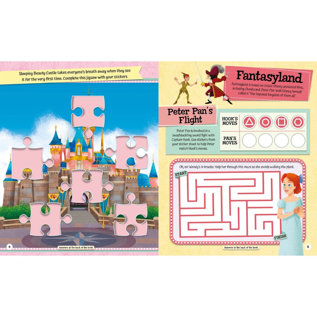 Disneyland Sticker & Activity Book