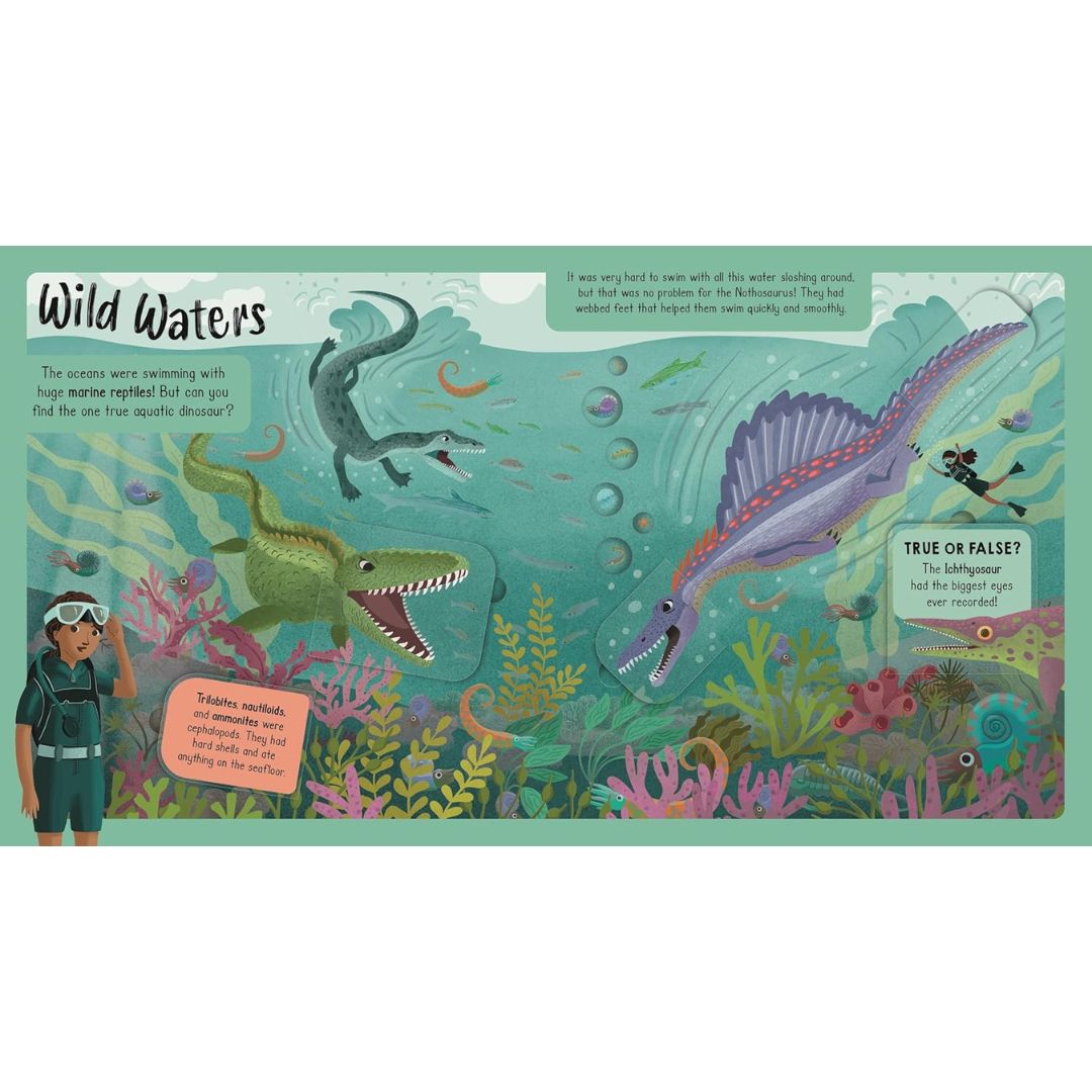 Lift-The-Flap - Dinosaur Adventure