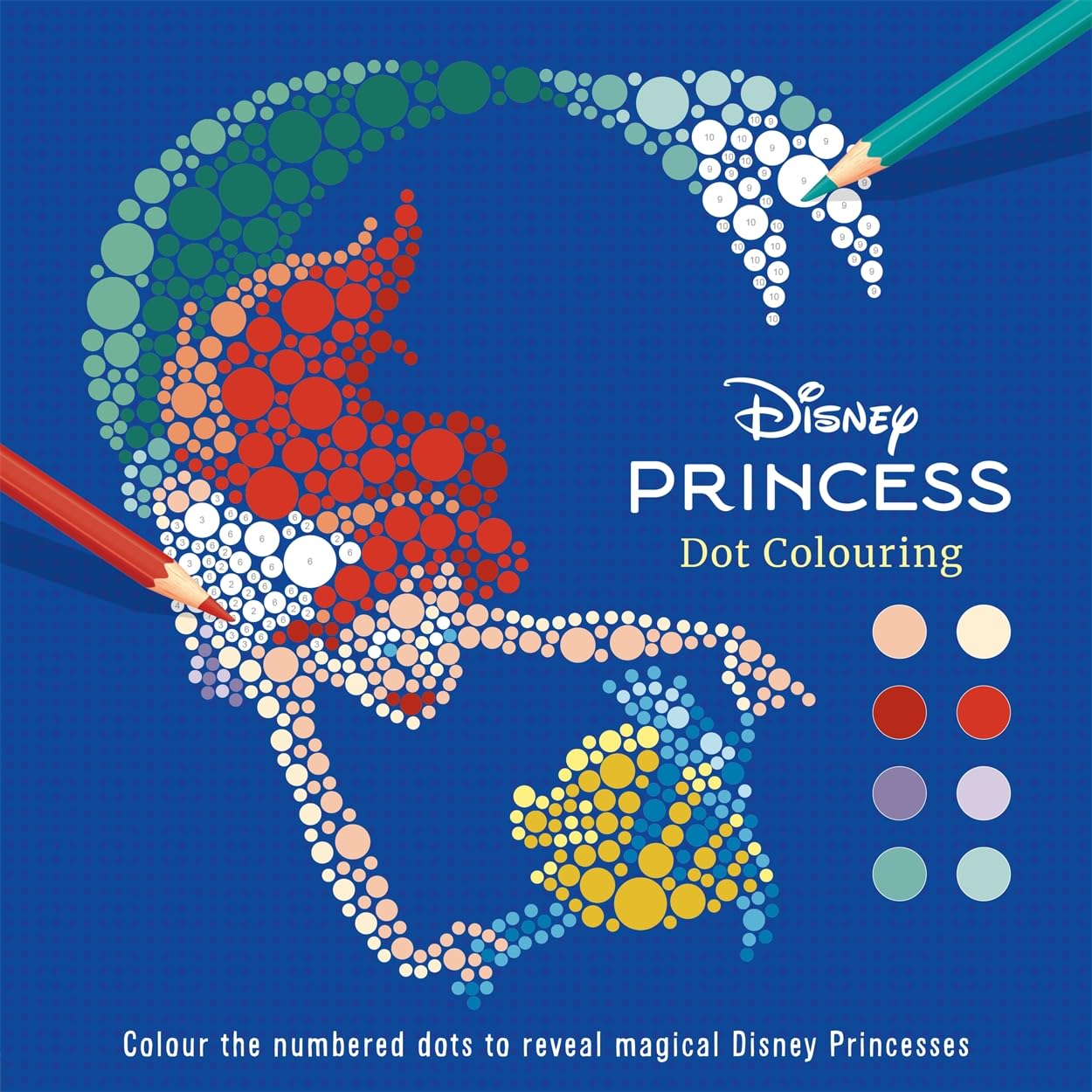 Disney Princess - Dot Colouring