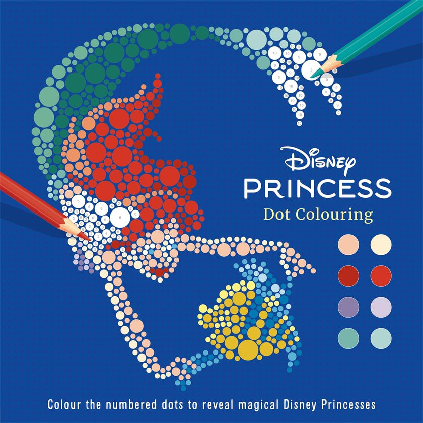 Disney Princess - Dot Colouring