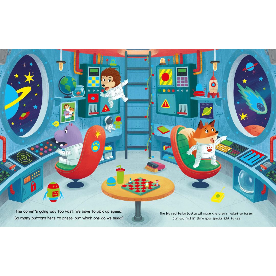 Space Adventure - Magical Light Book