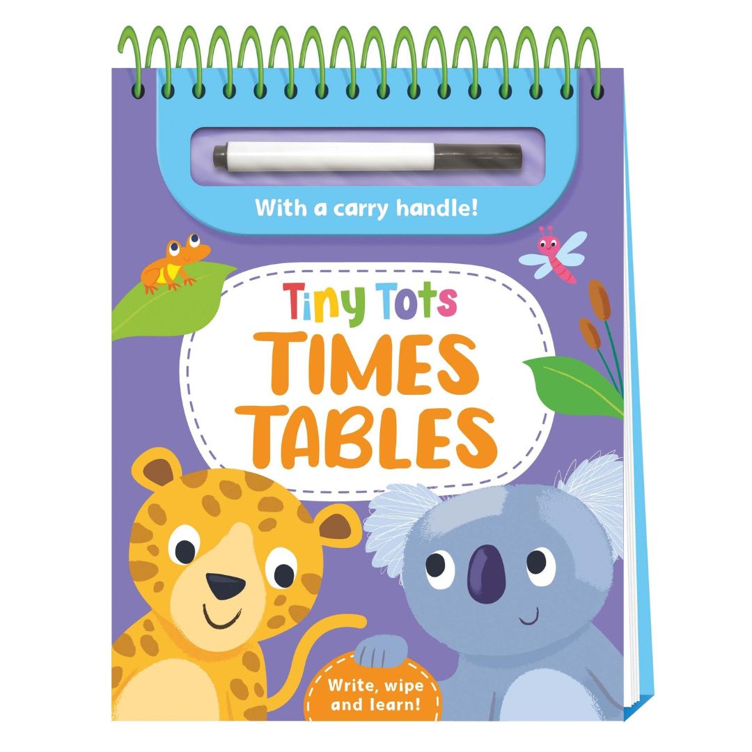 Tiny Tots - Times Tables 3+ Wipe Clean Book