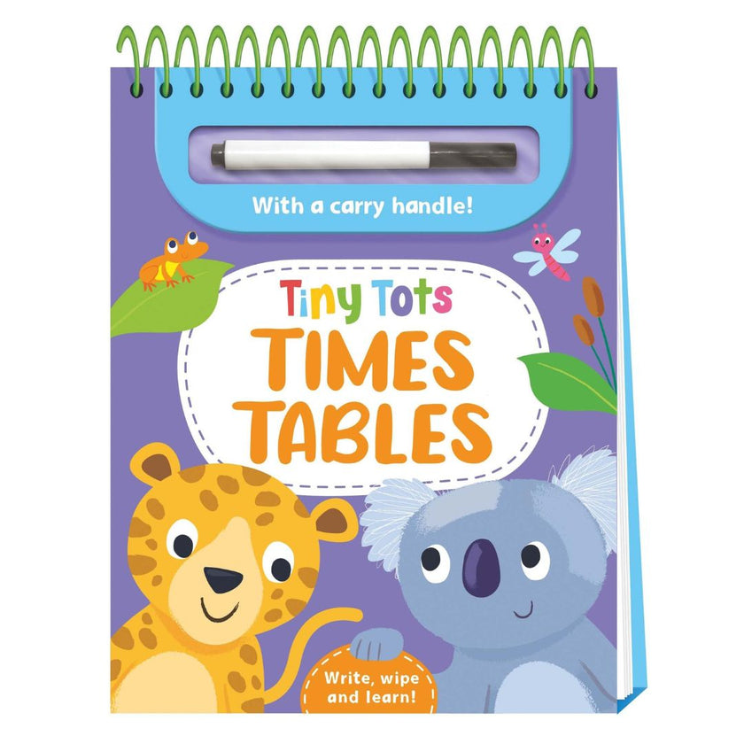 Tiny Tots - Times Tables 3+ Wipe Clean Book