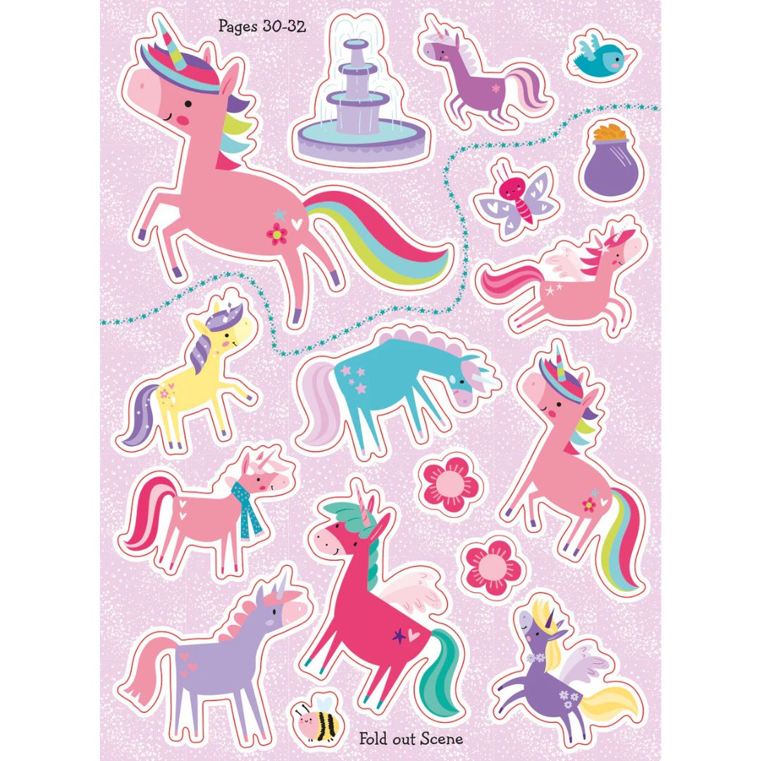 Big Sticker Activity Book - Unicorns