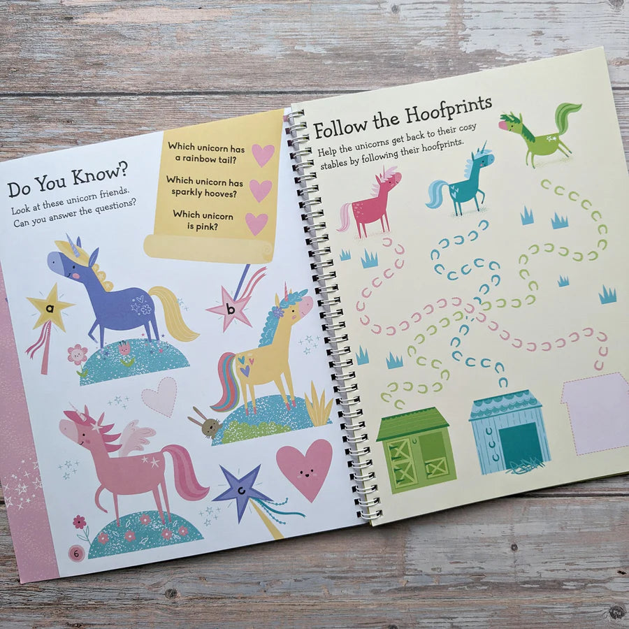 Big Sticker Activity Book - Unicorns