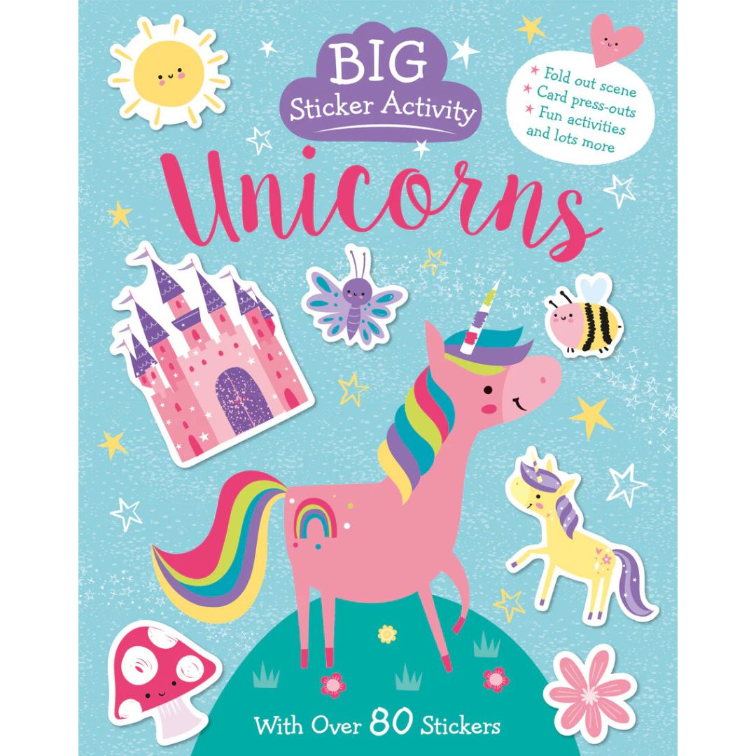 Big Sticker Activity Book - Unicorns