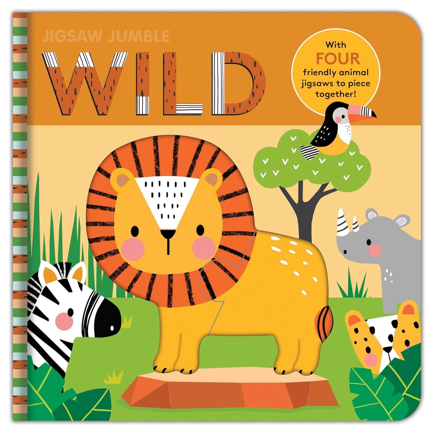 Jigsaw Jumble Wild - Board Book & Jigsaw