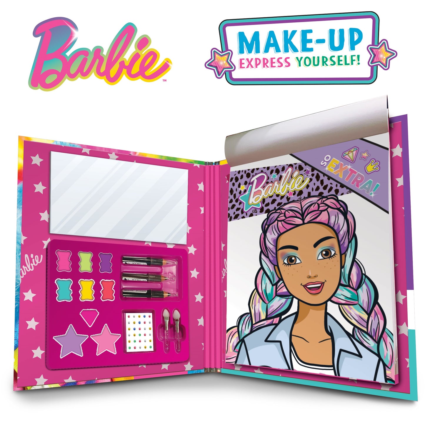 Lisciani Barbie Sketchbook Make-Up Express Yourself