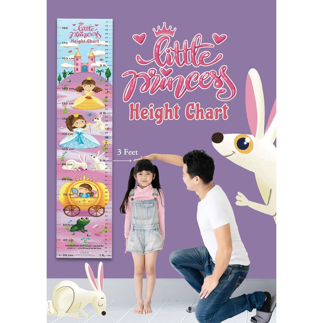 W.H. Height Chart 30 - 180cm - Little Princess
