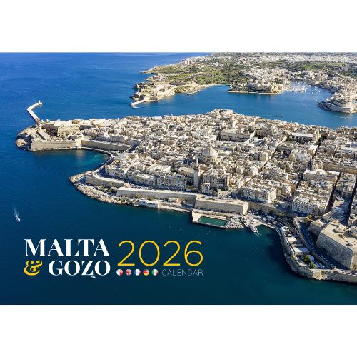 2026 A4 Calendar Malta & Gozo