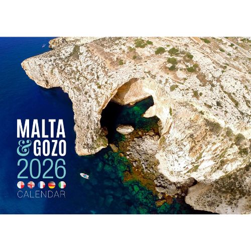 2026 A4 Calendar Malta & Gozo