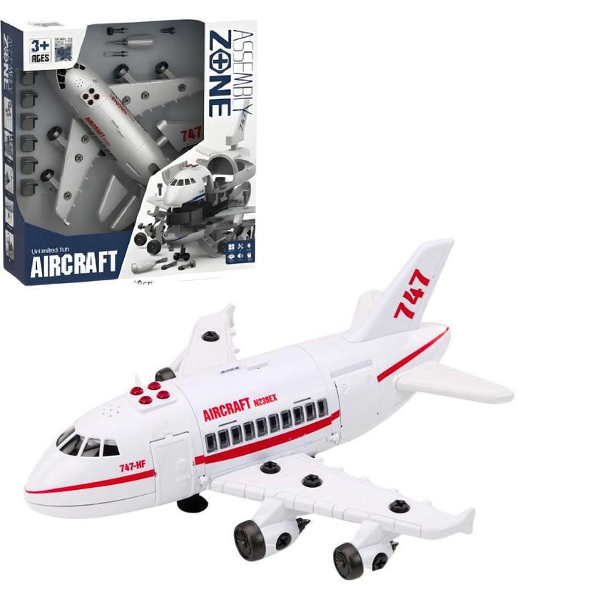 Assembly Zone Aircraft Aviation Plane W/Music & Light