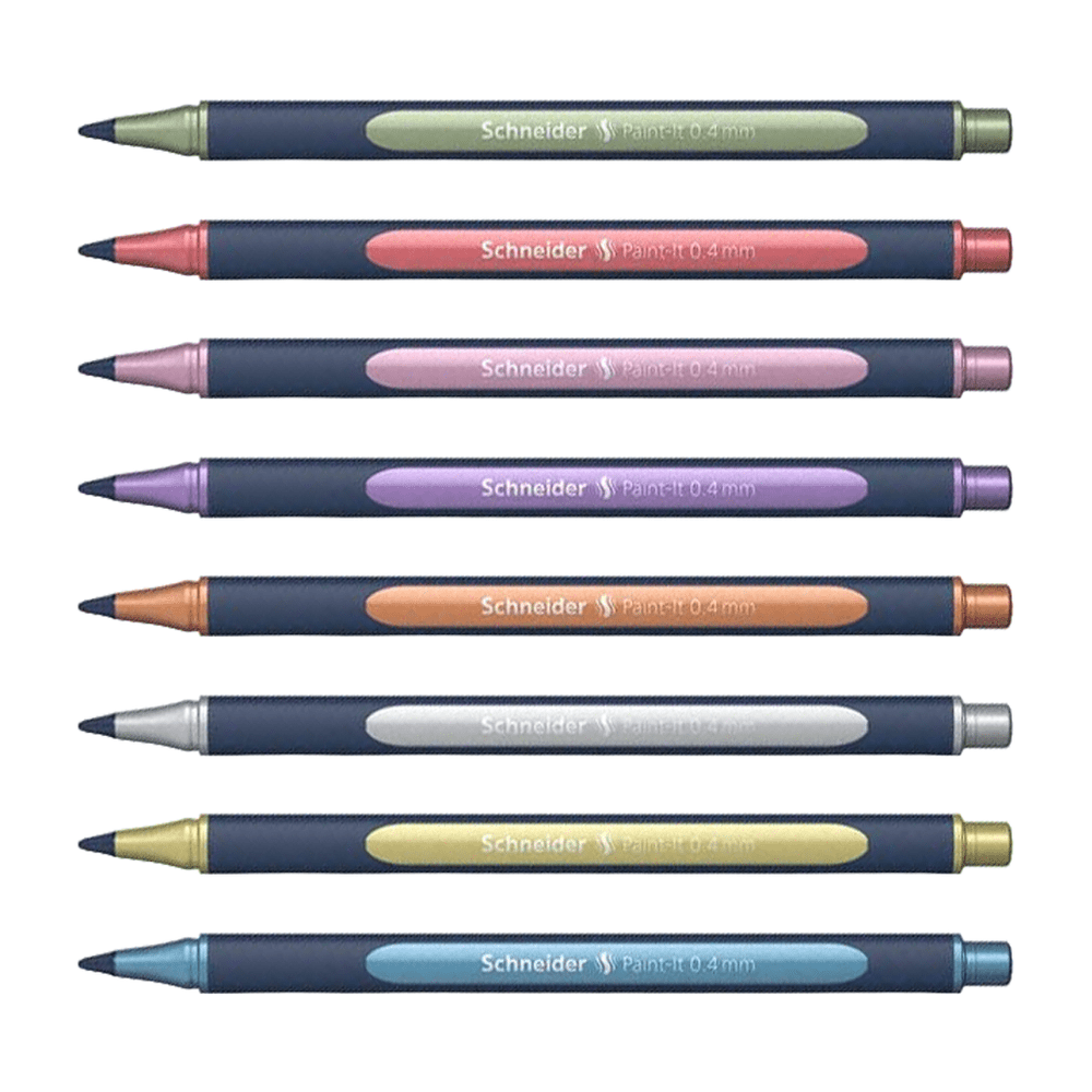 Schneider Paint-It 050 Metallic Rollerball - Various Colours